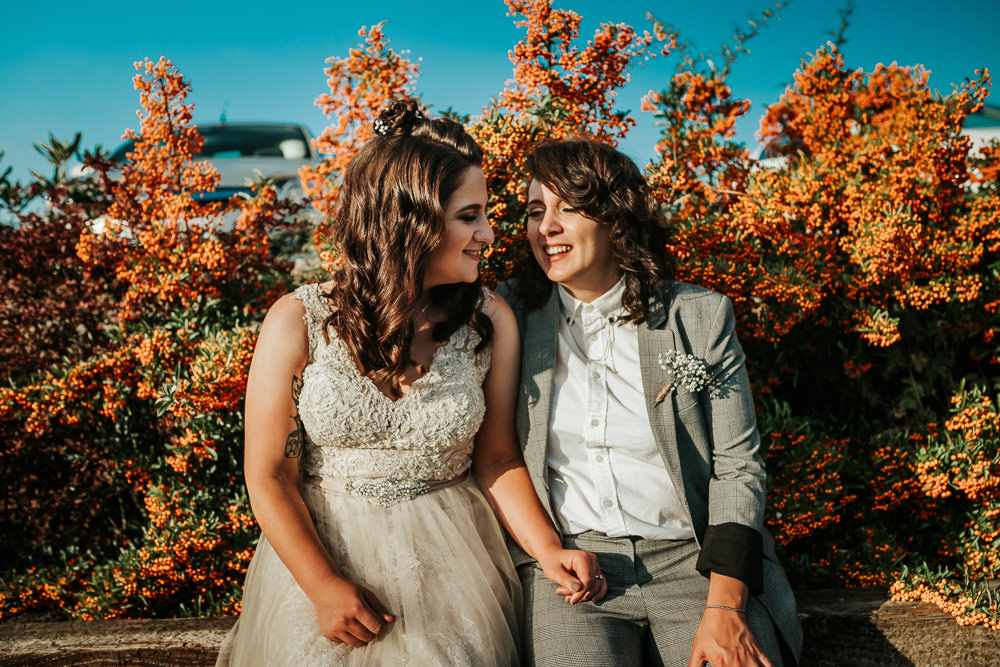 Bride Bridal V Neck Lace Dress Sleeveless Suit Gypsophila Buttonhole Aston Marina Wedding Photography By Charli