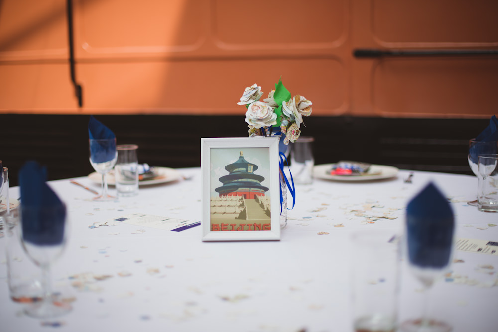Travel Place Table Names Buckinghamshire Railway Centre Wedding Sasha Weddings