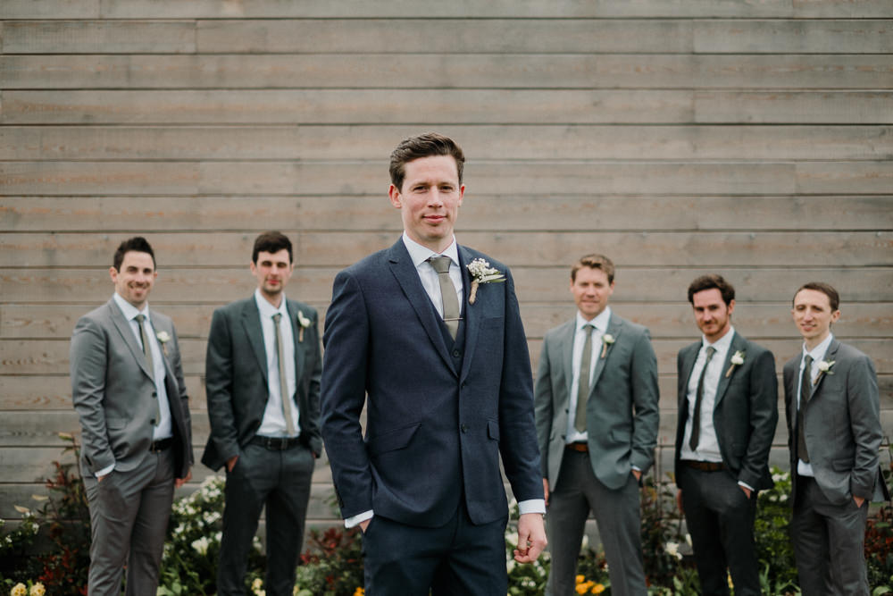 Mismatched Groomsmen Casterley Barn Wedding Stuart Dudleston Photography