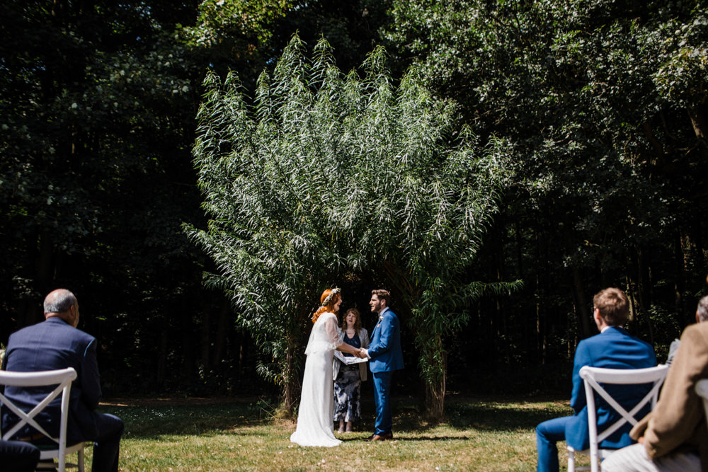 Chaucer Barn Wedding Through The Woods We Ran
