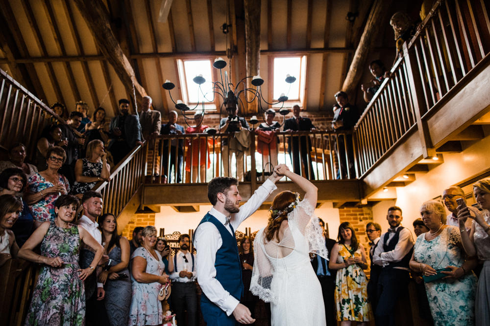 Chaucer Barn Wedding Through The Woods We Ran