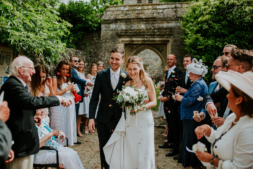 Confetti DIY Village Hall Wedding PhotoBart