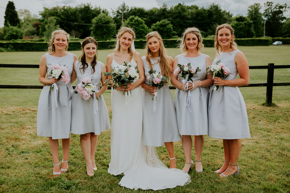 Bridesmaids Bridesmaid Dress Dresses Short DIY Village Hall Wedding PhotoBart