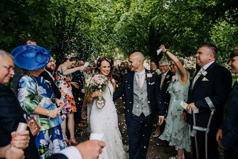 Confetti Deepdale Farm Wedding Kazooieloki Photography