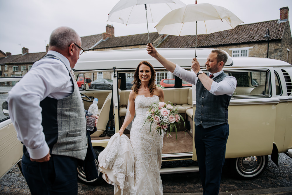 Bride Bridal Dress Gown Lace Train Rosa Clara Deepdale Farm Wedding Kazooieloki Photography