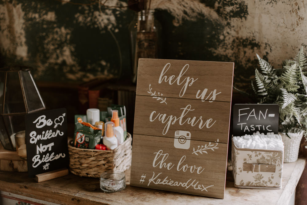 Fans Hashtag Instagram Sign Dreys Wedding Grace & Mitch Photo & Film