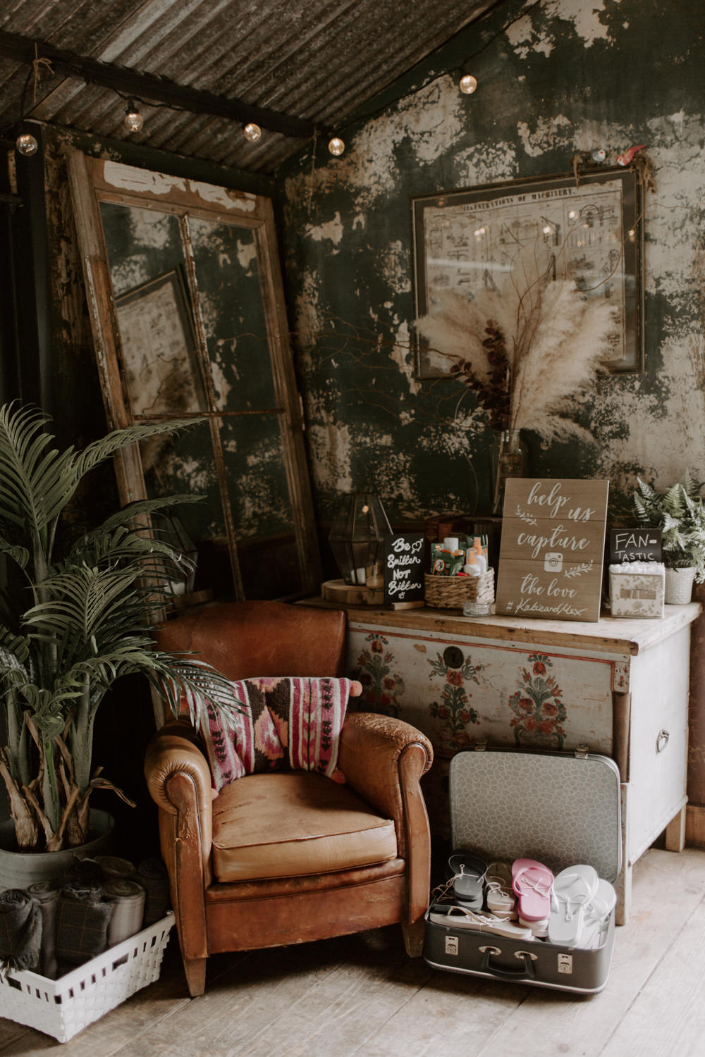 Seating Area Pampas Grass Dreys Wedding Grace & Mitch Photo & Film