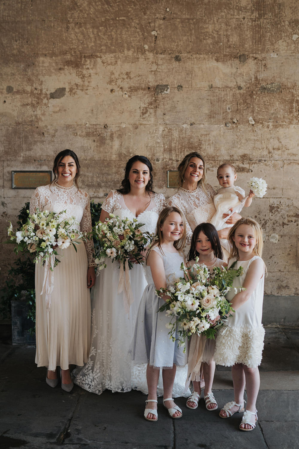 Bridesmaids Bridesmaid Dress Dresses Lace White Greenhouse Wedding Kit Myers Photography
