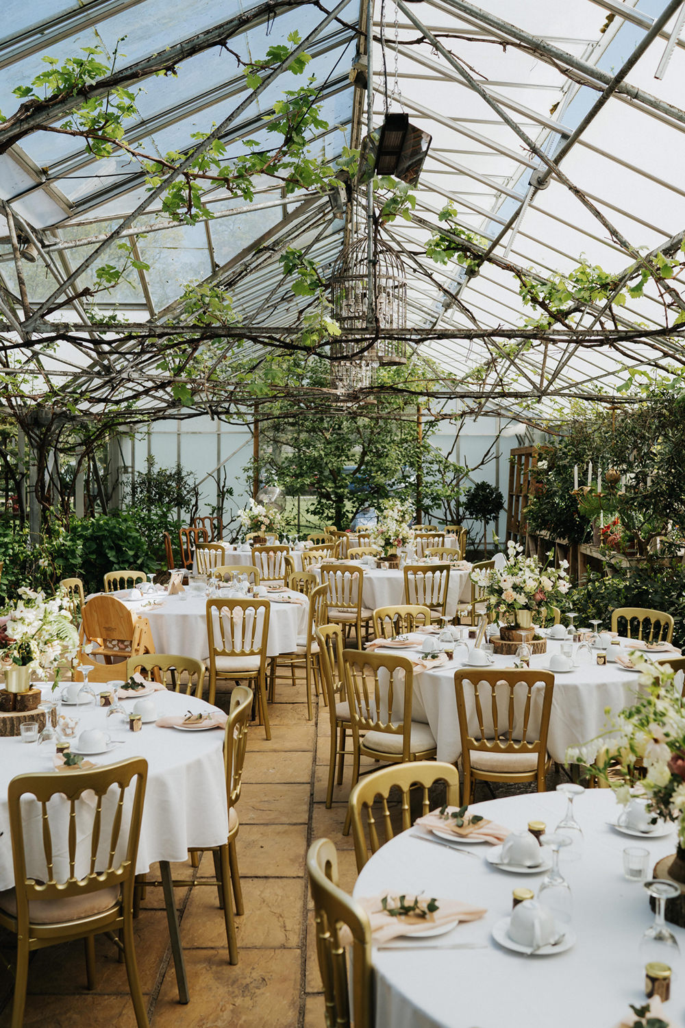 Glasshouse Reception Venue Greenhouse Wedding Kit Myers Photography