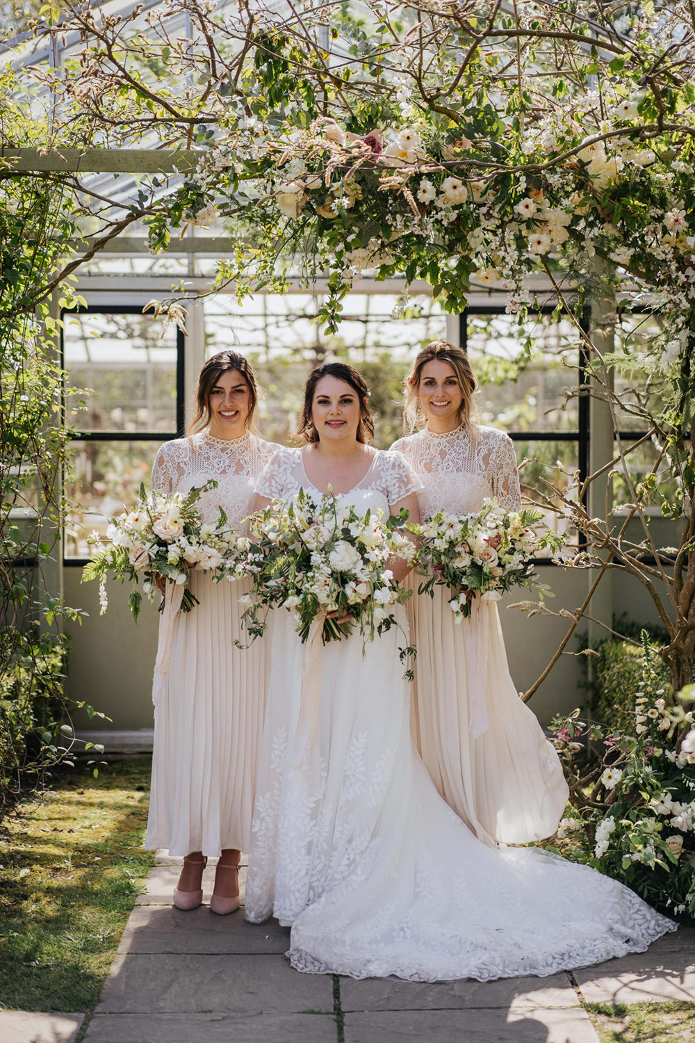 Bridesmaids Bridesmaid Dress Dresses Lace White Greenhouse Wedding Kit Myers Photography