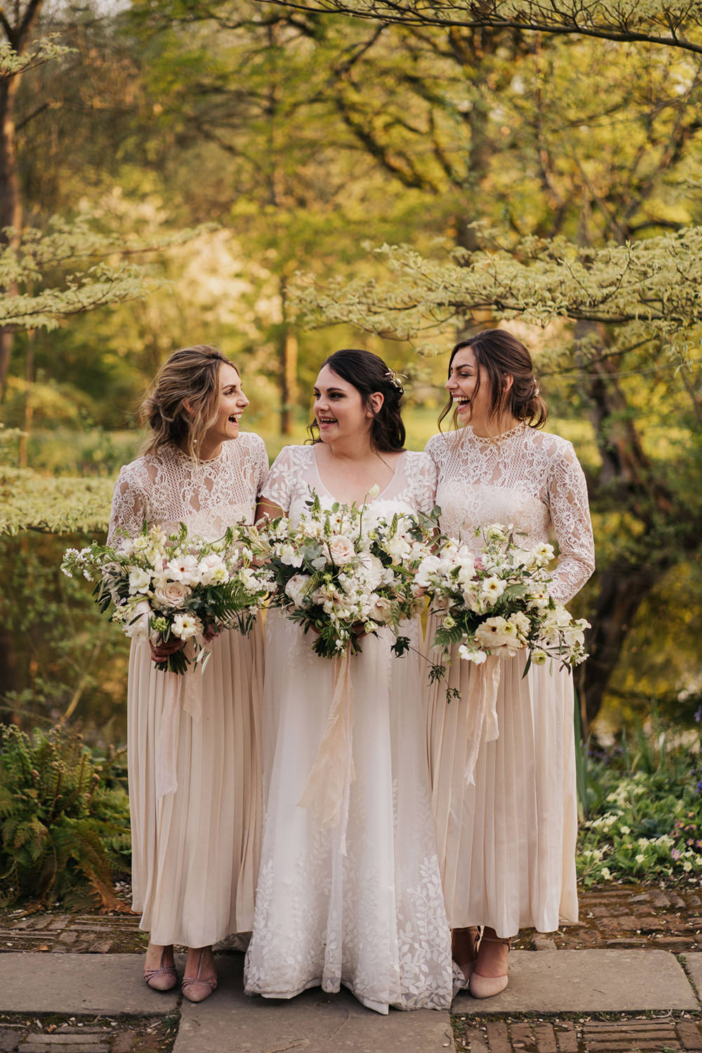 Bridesmaids Bridesmaid Dress Dresses Lace White Greenhouse Wedding Kit Myers Photography