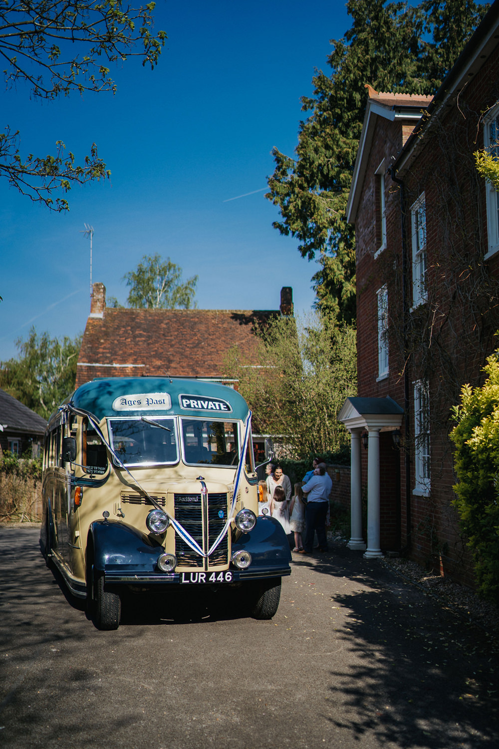 Vintage Bus Transport Greenhouse Wedding Kit Myers Photography
