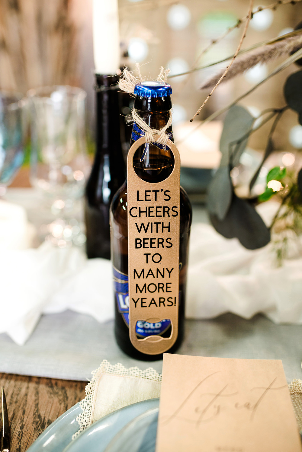 Beer Favours Indie Wedding Ideas Kat Antos-Lewis Photography