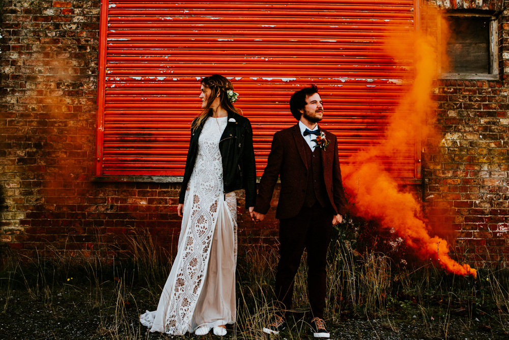 Dress Gown Bride Bridal Grace Loves Lace Inca Long Sleeves Train North Yorkshire Pub Wedding Shutter Go Click Photography