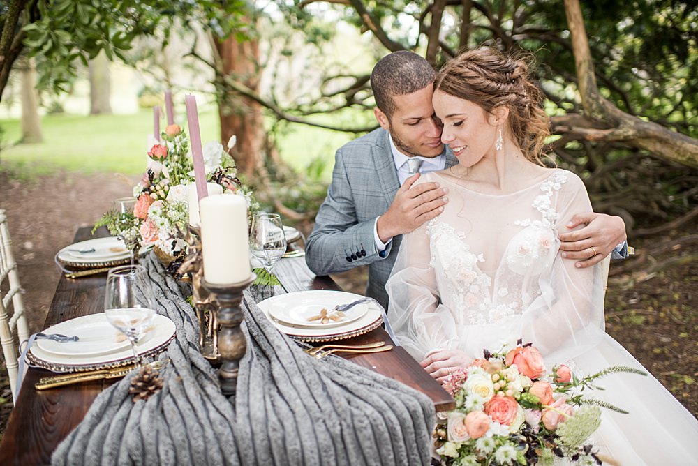 Peach Gold Wedding Ideas Jane Beadnell Photography