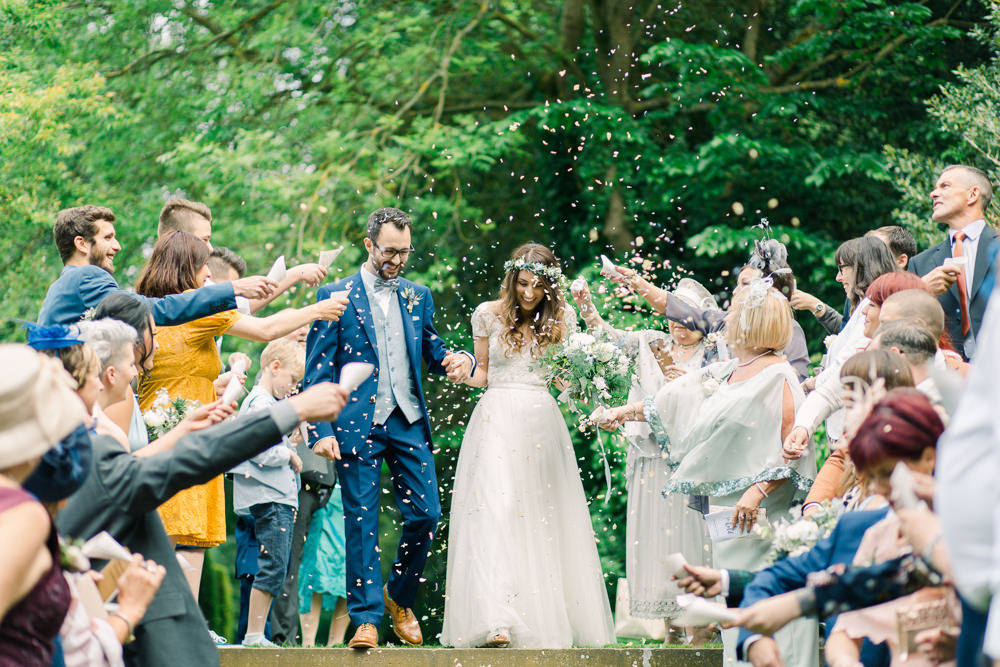 Confetti Saltmarshe Hall Wedding Jessica Davies Photography
