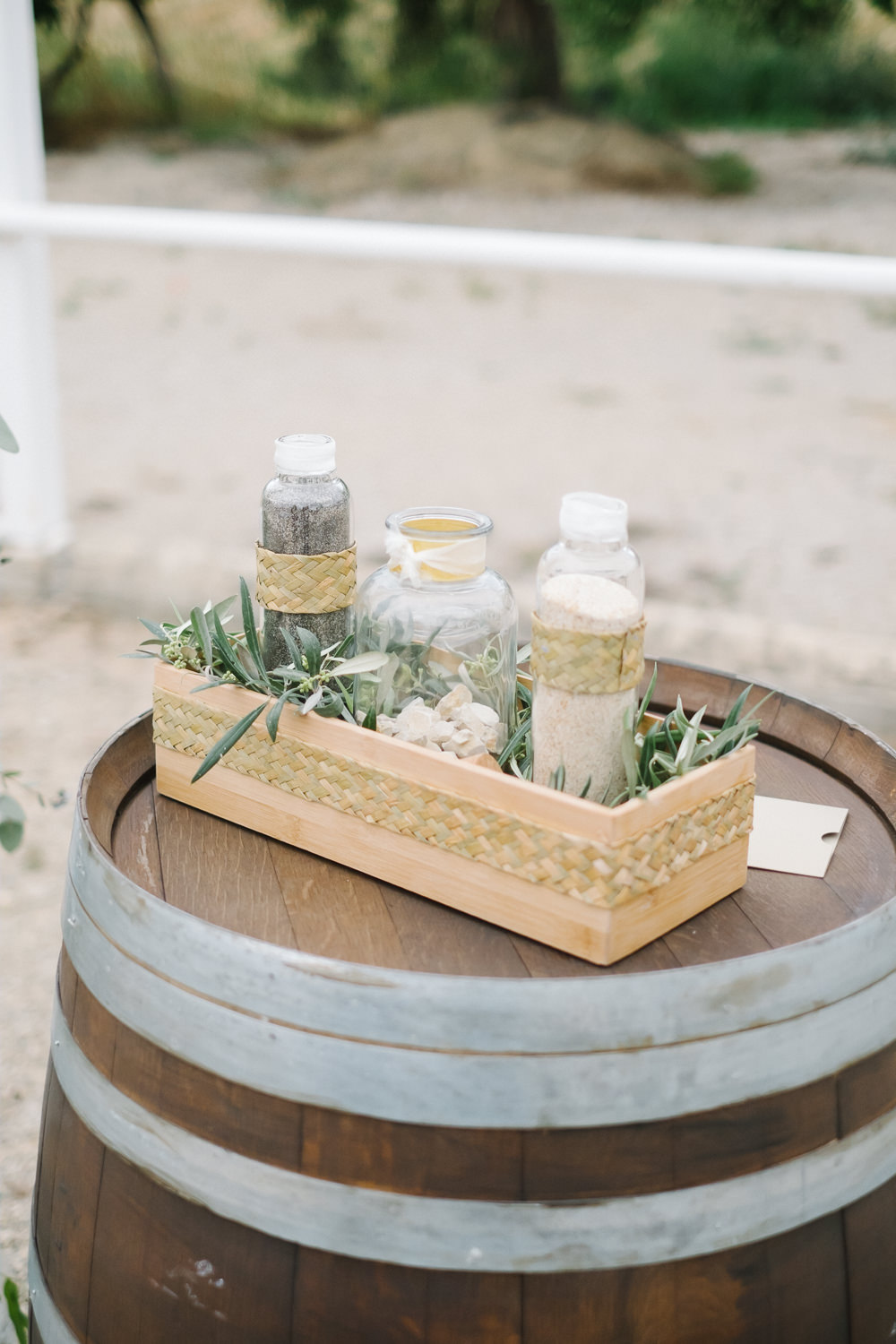 Sand Pouring Ceremony Spain Destination Wedding Jesus Caballero Photography
