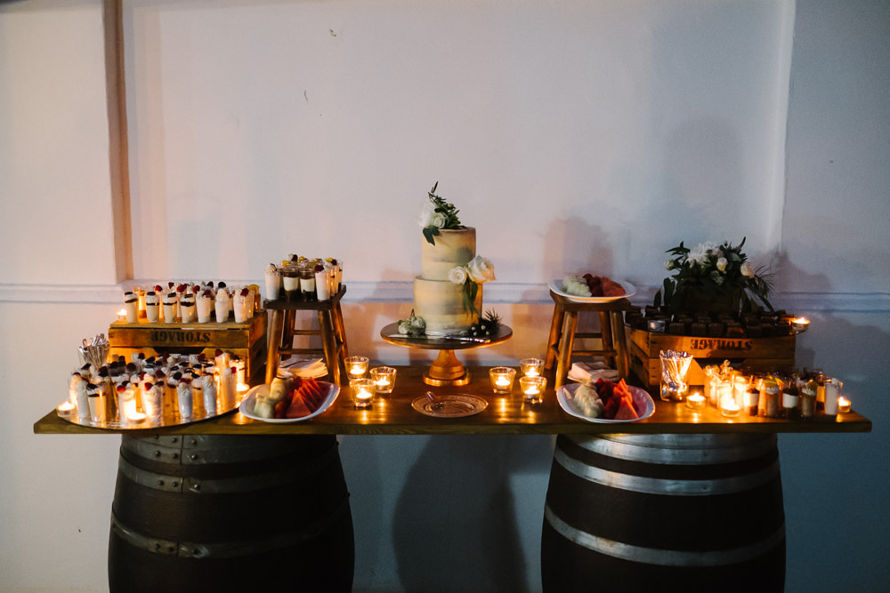 Cake Dessert Table Candles Spain Destination Wedding Jesus Caballero Photography