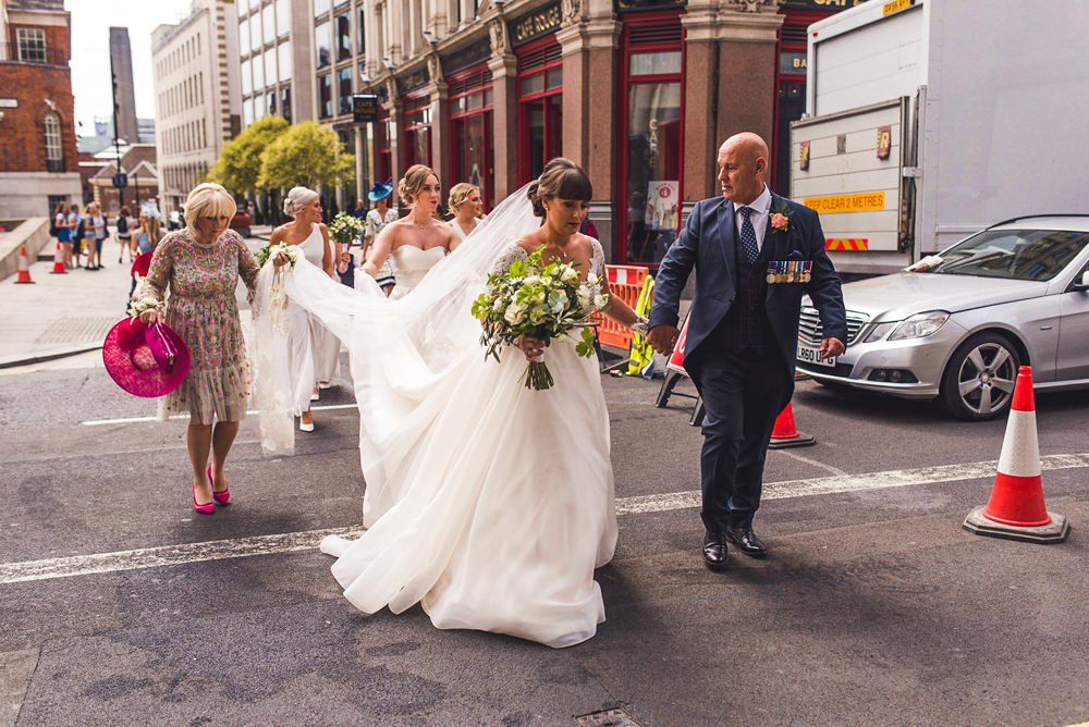 Dress Gown Bride Bridal Paloma Blanca Long Sleeves Lace Trinity Buoy Wharf Wedding Babb Photo