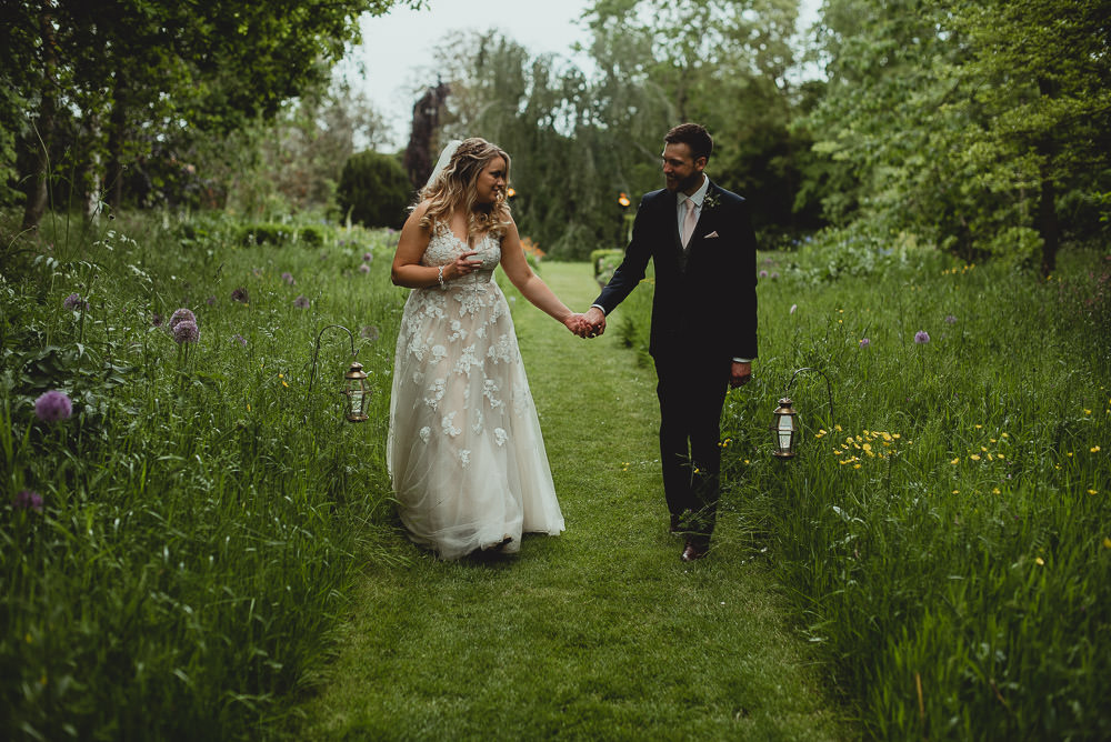 Bride Bridal Dress Gown Ellis Bridal Flower Embellishment Strappy A Line Three Piece Suit GroomWeekend Long Wedding Georgia Rachael Photography
