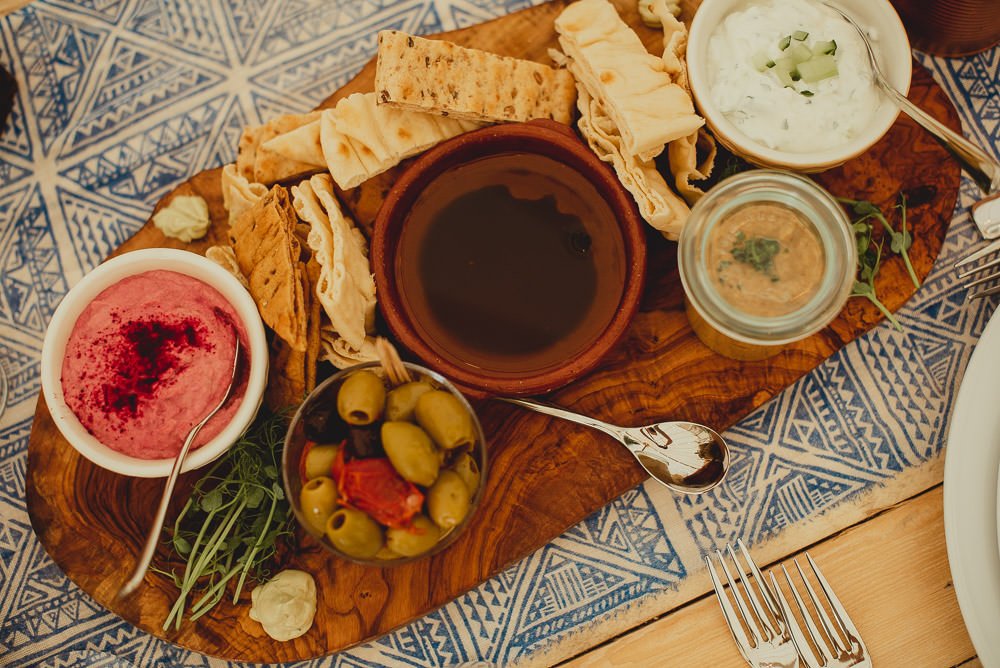 Mezze Platter Weekend Long Wedding Georgia Rachael Photography
