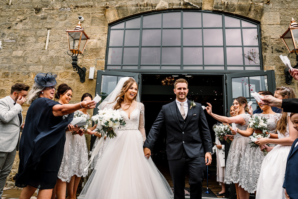Confetti Wharfedale Grange Wedding Hayley Baxter Photography