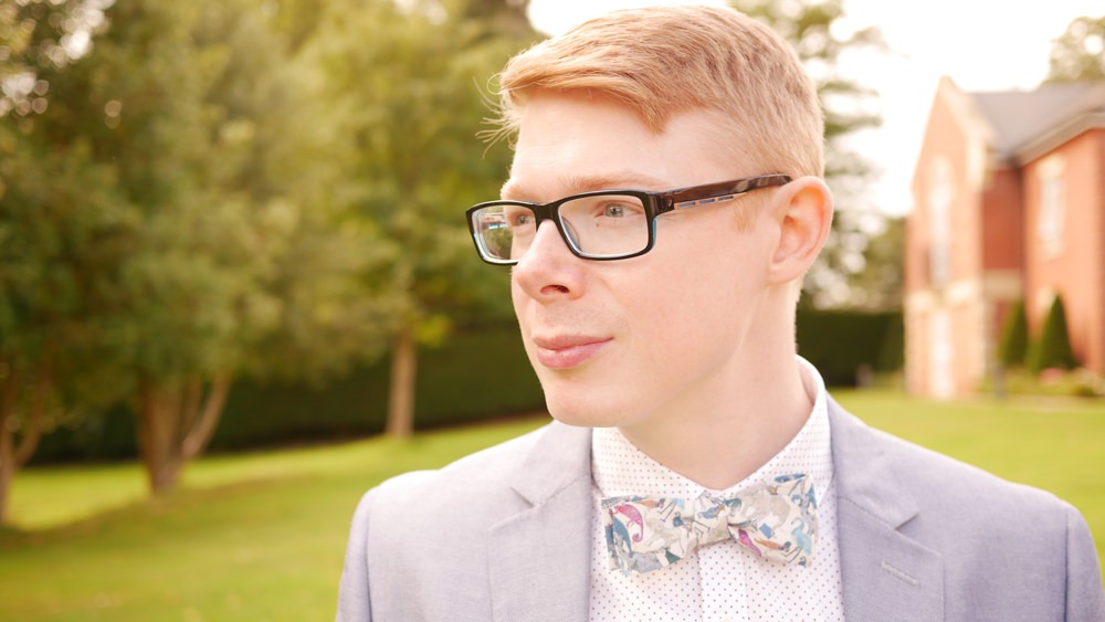 Blue Eyes Bow Ties Groom's Style Wedding Directory UK Suppliers