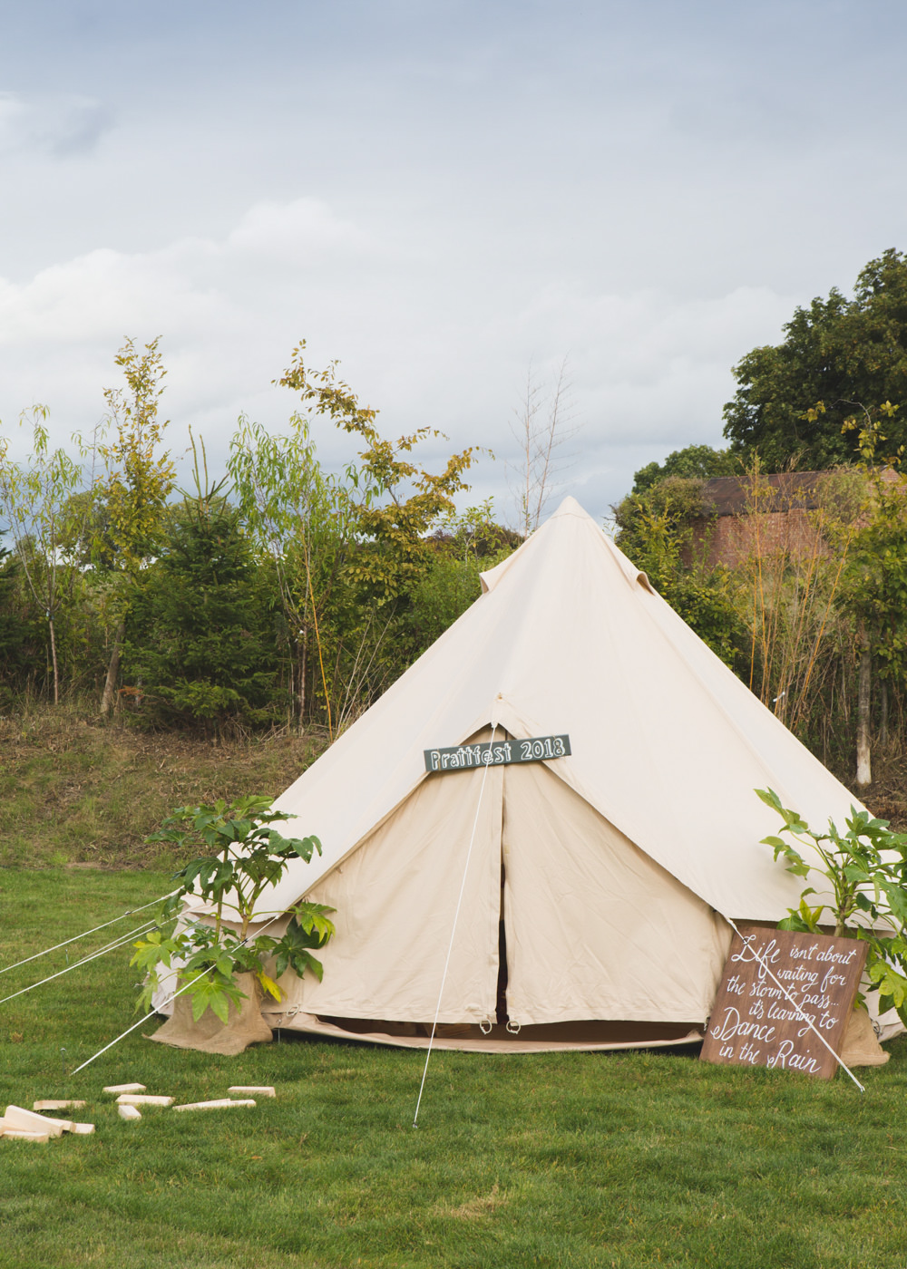 Glamping Tipi Tent Bell Airbnb Wedding Pickavance Weddings