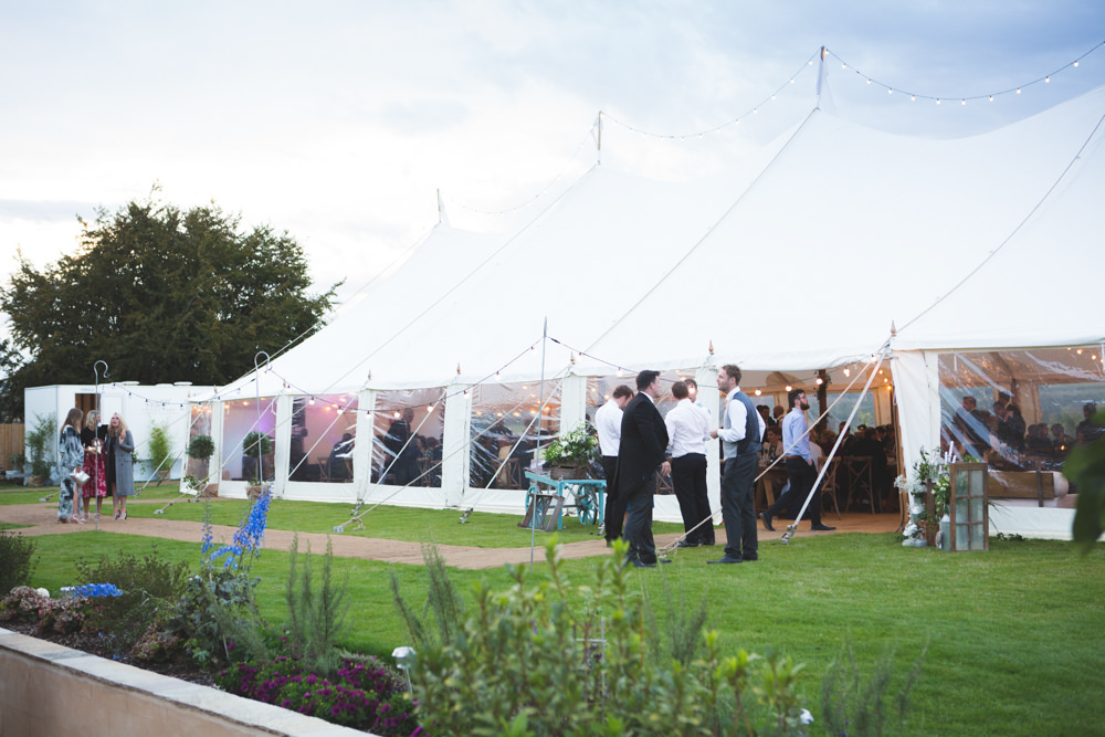 Pole Tent Marquee Airbnb Wedding Pickavance Weddings