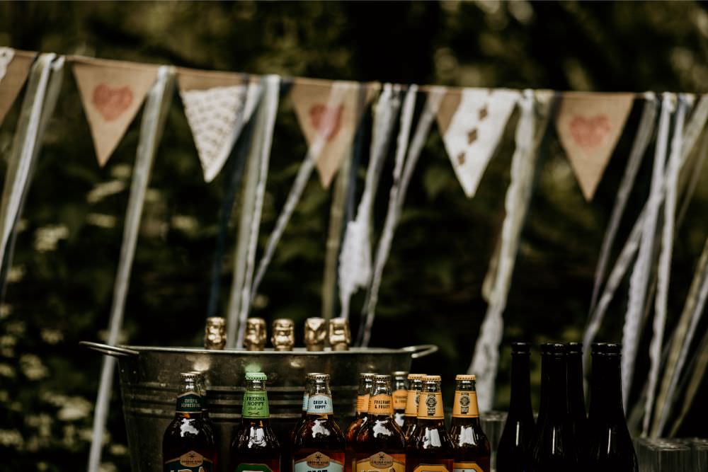 Drinks Bar Station Arnos Vale Wedding Chloe Mary Photography