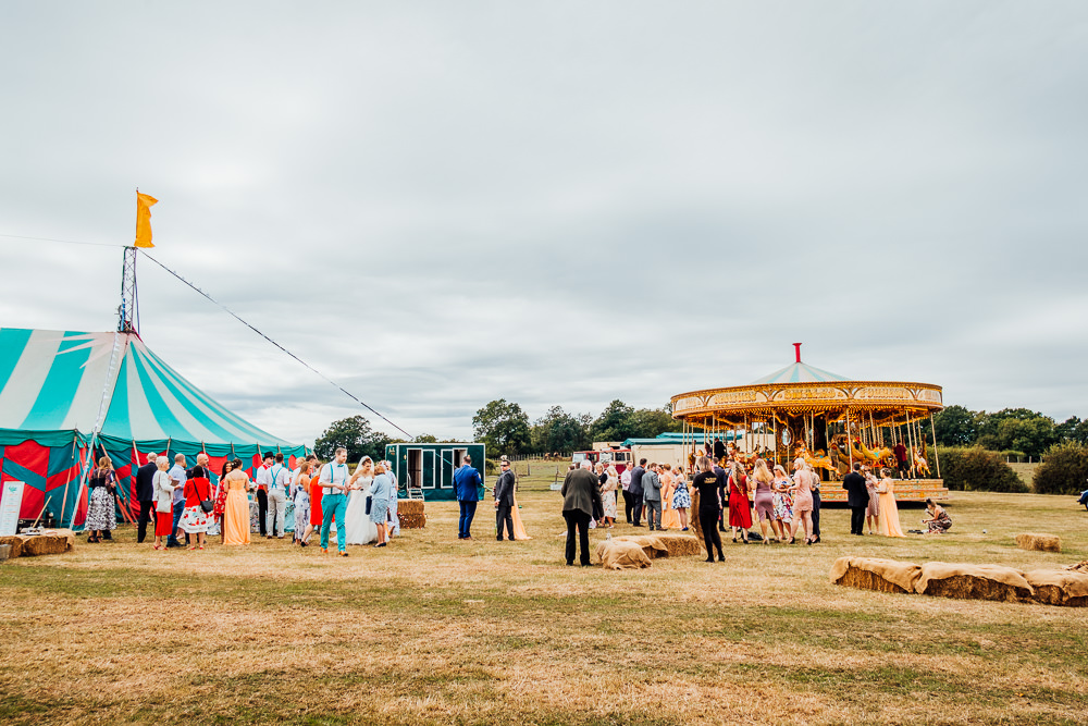 Circus Greatest Showman Funfair Big Top Wedding Anna Pumer Photography