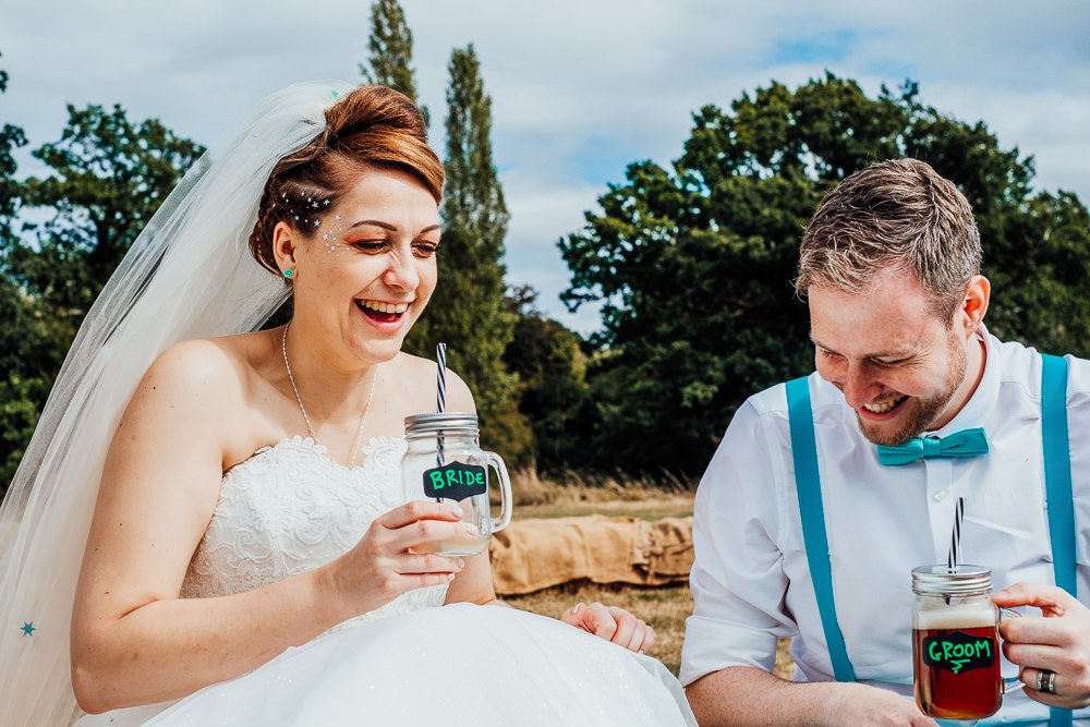 Jar Drinks Big Top Wedding Anna Pumer Photography