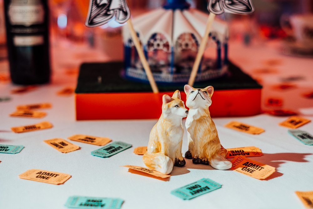 Cat Decor Decorations Big Top Wedding Anna Pumer Photography