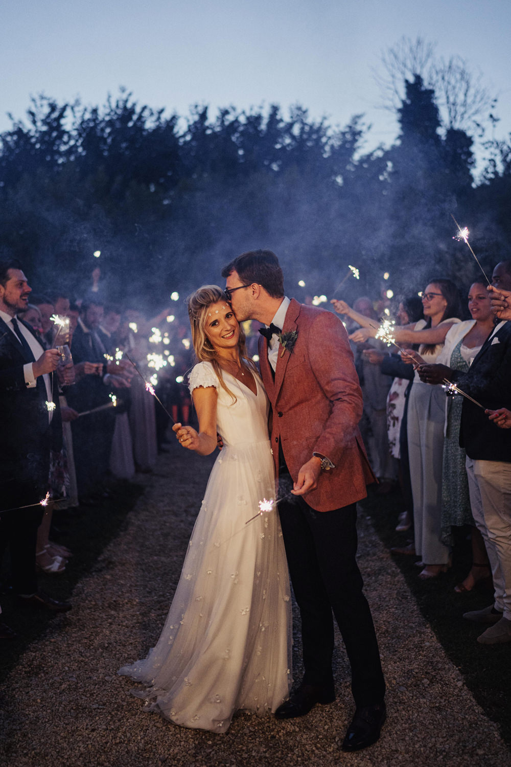 Sparkler Send Off Exit Boho Country Wedding Kit Myers Photography