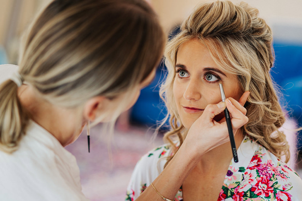 Bride Bridal Make Up Boho Country Wedding Kit Myers Photography