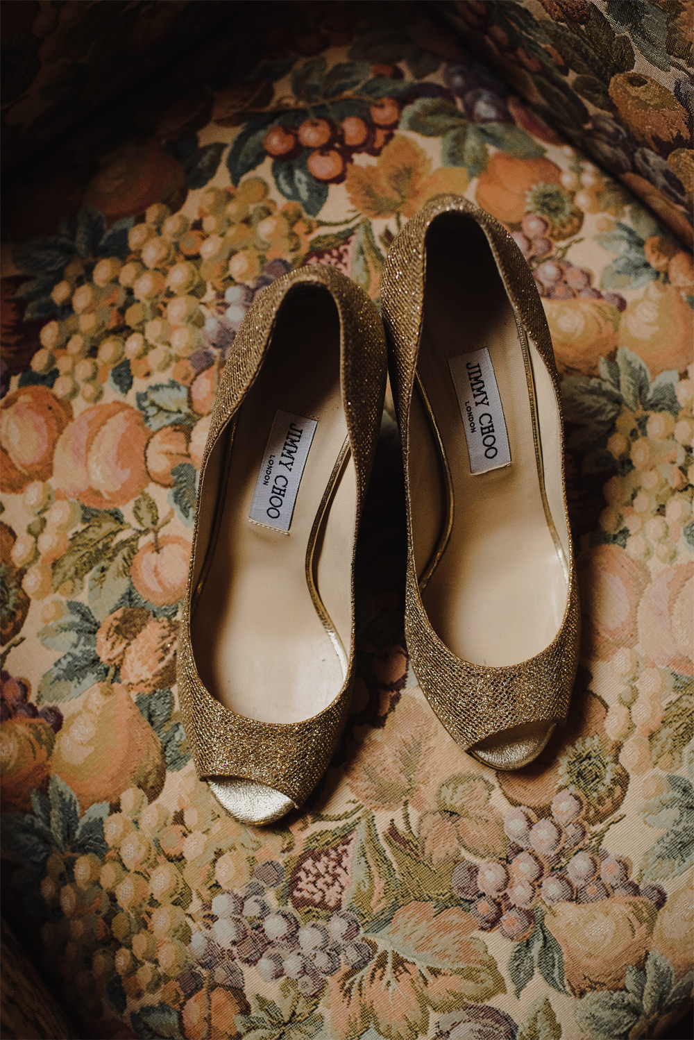Jimmy Choo Shoes Bride Bridal Cambo Estate Wedding Anna Urban Wedding Photography