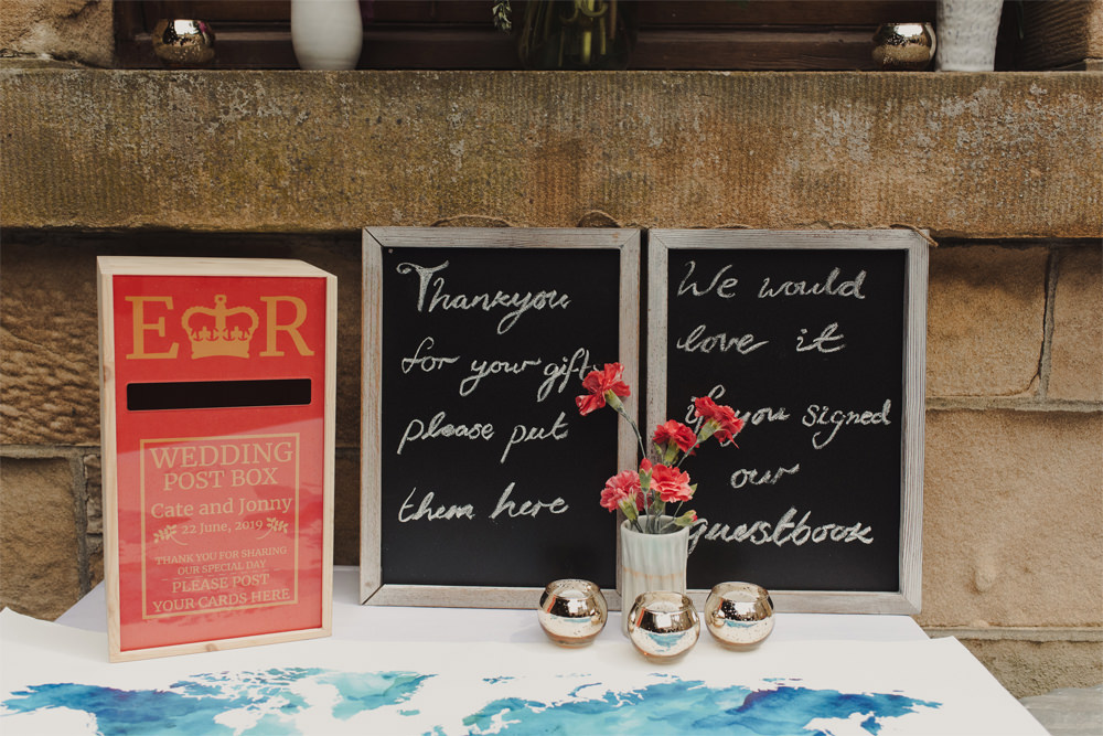 Post Box Cards Cambo Estate Wedding Anna Urban Wedding Photography