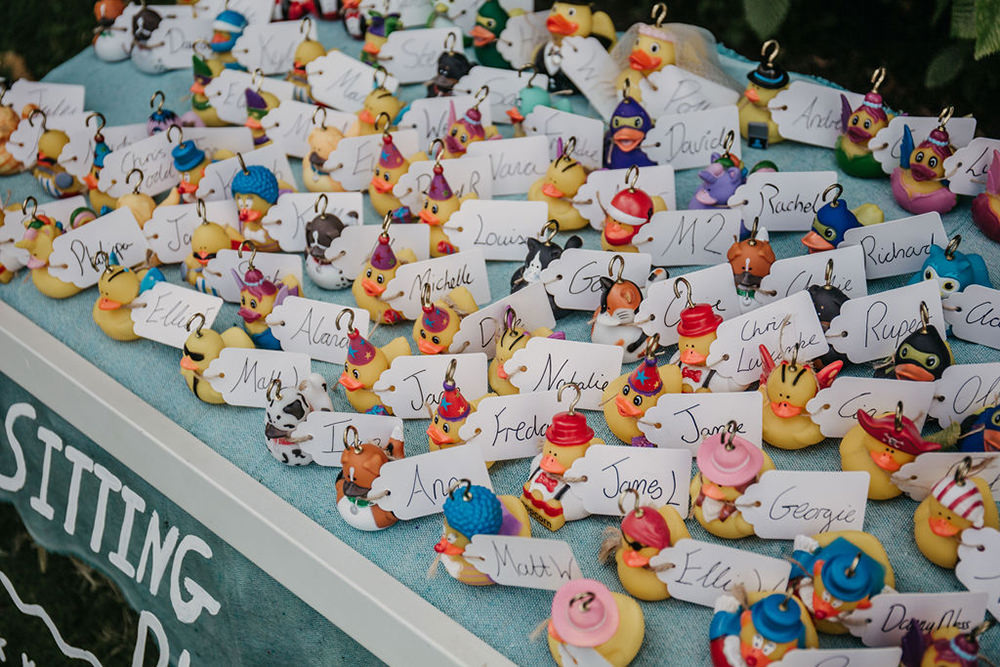 Hook a Duck Seating Plan Table Chart Celeste Marquee Wedding Sarah Longworth Photography