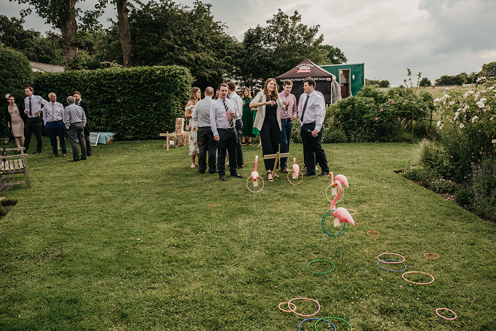 Flamingo Hoopla Celeste Marquee Wedding Sarah Longworth Photography