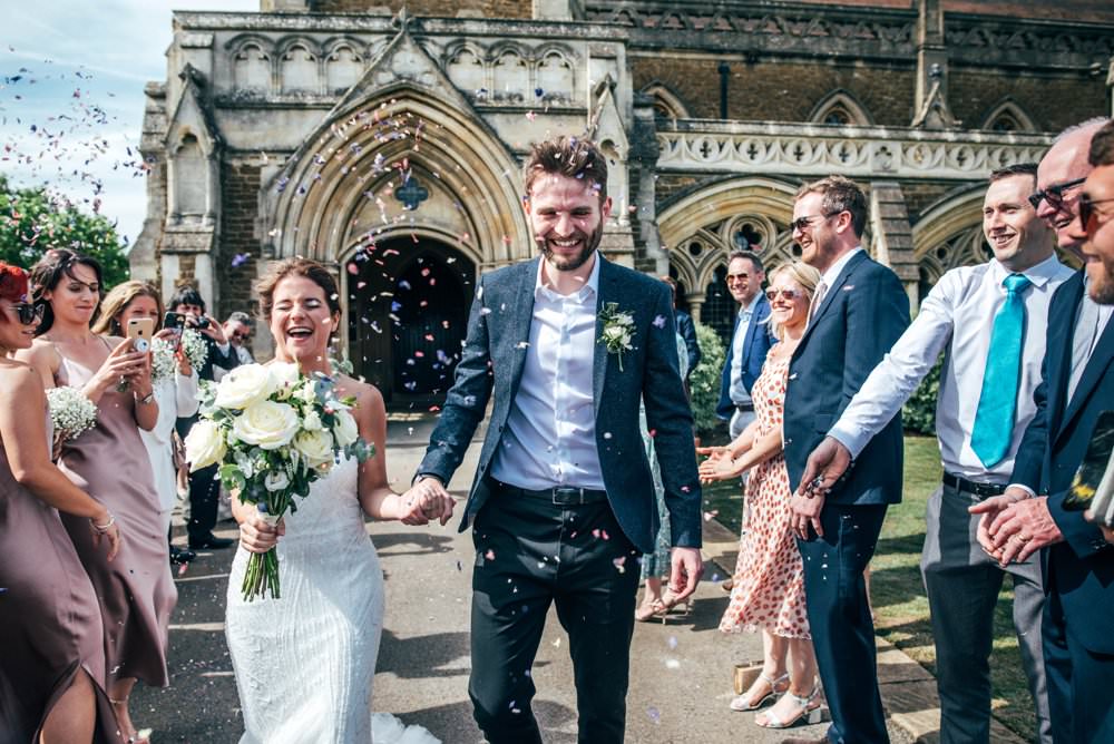 Confetti South African Cloister Charterhouse SchoolWedding Three Flowers Photography