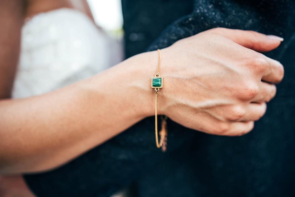 Bracelet Bride Bridal Chichester Hall Wedding Three Flowers Photography