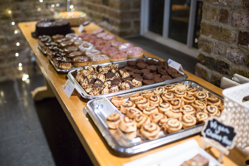 Cake Dessert Table Sweet Treats East Quay Wedding Florence Berry Photography