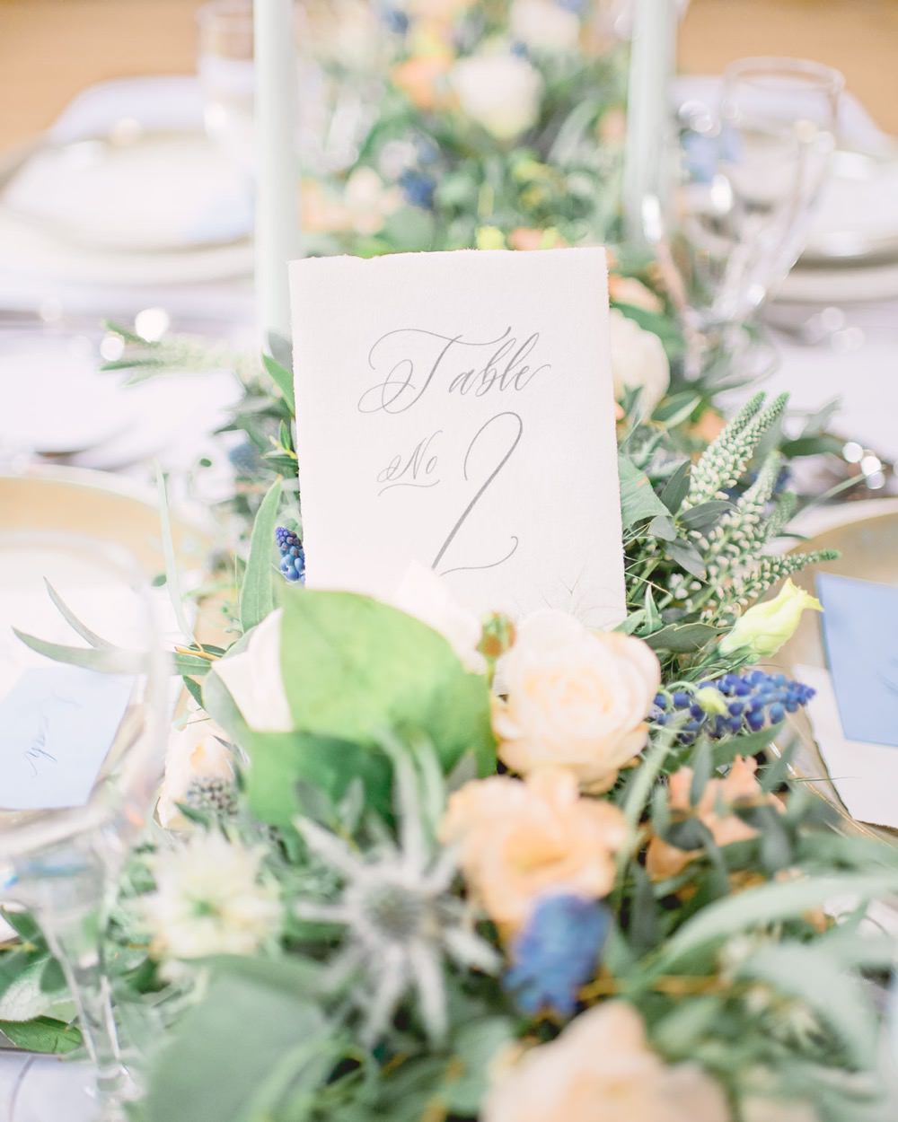 Calligraphy Table Number Name Elegant Wedding Ideas Yll Weddings