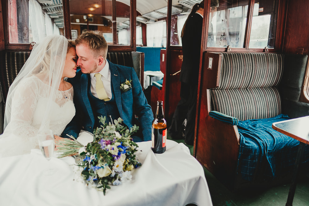 Steam Train Ride Elsecar Heritage Centre Wedding Ayesha Photography