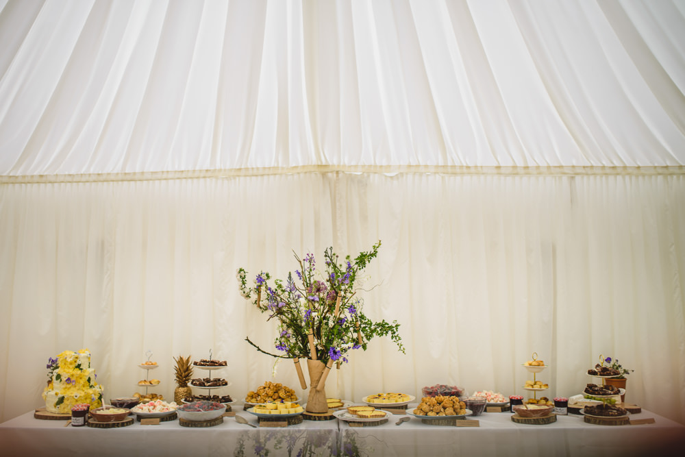 Dessert Table Cake Hargate Hall Wedding Pixies in the Cellar