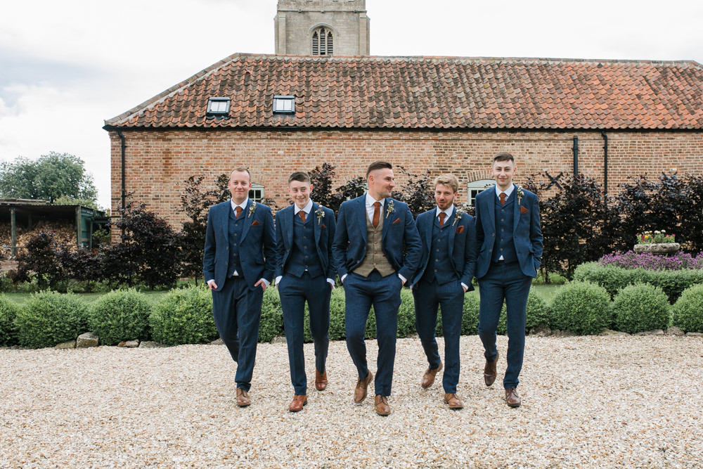 Tweed Suit Waistcoat Groom Groomsmen Lincolnshire Tipi Wedding Jessy Jones Photography