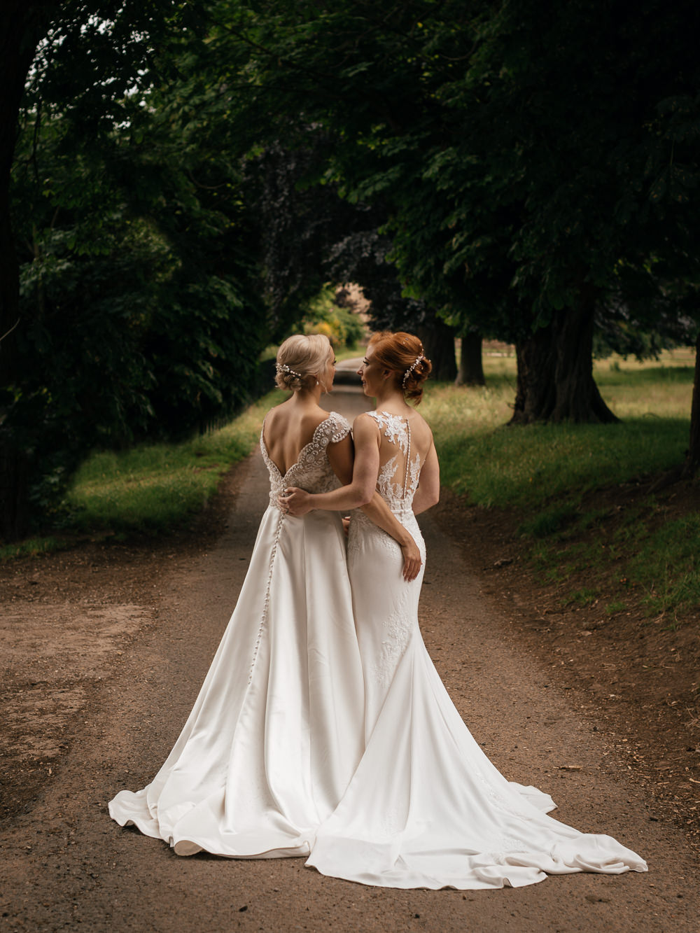 Bride Bridal Lace Embellished Dress Gown Cap Sleeve Mickleton Hills Farm Wedding Jules Barron Photography