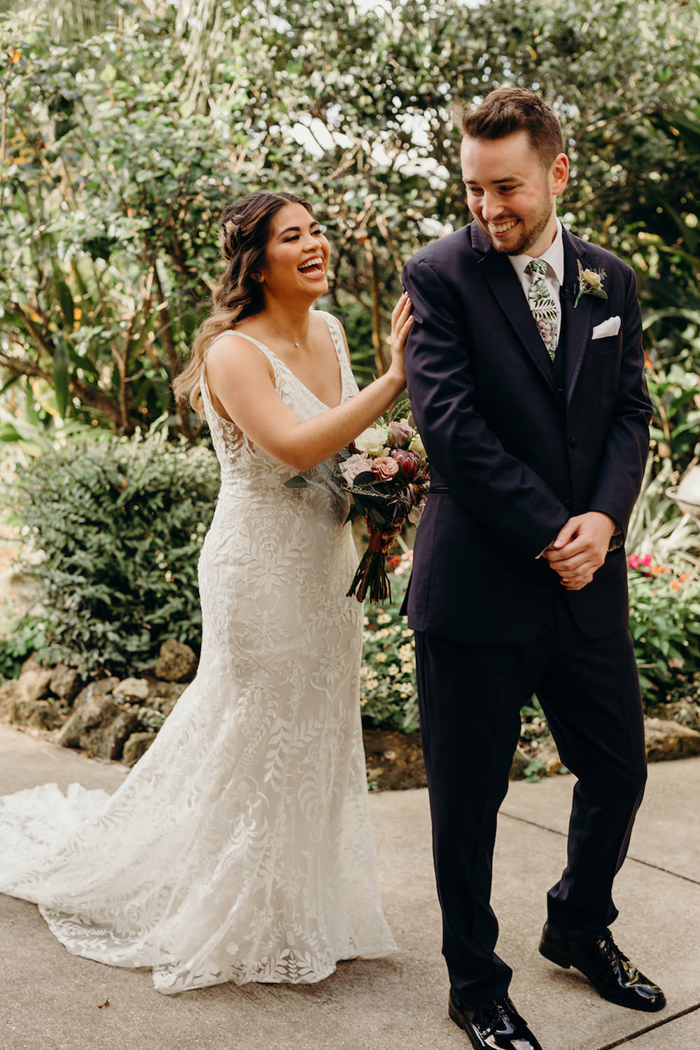 First Look Orlando Wedding Dani Nichol Photography