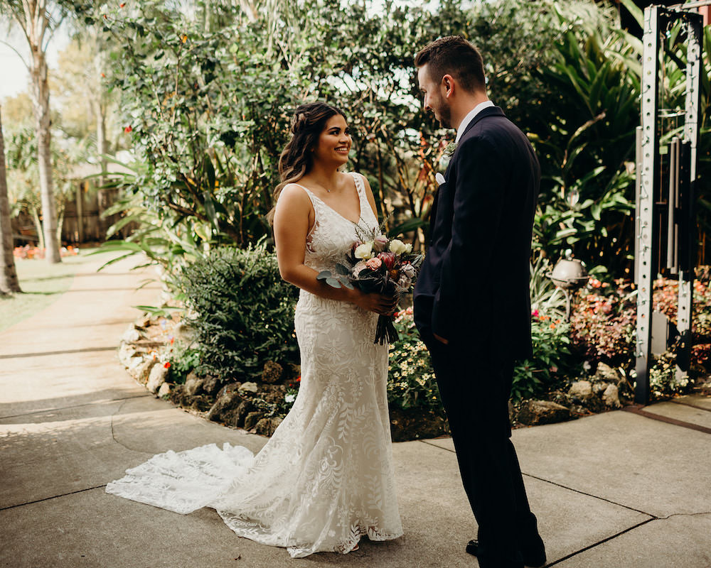First Look Orlando Wedding Dani Nichol Photography