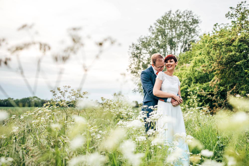 Outdoor DIY Wedding Three Flowers Photography